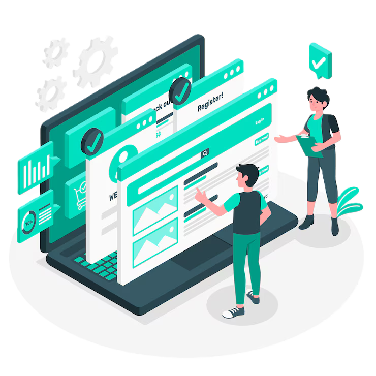 Create applications in minutes